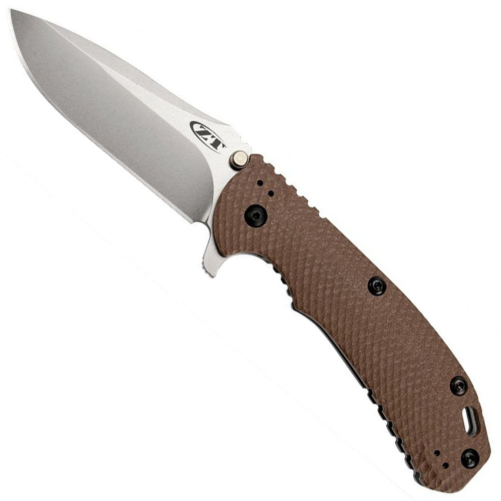 Zero Tolerance Hinderer Dark Earth Scale 3.75 Inches Folding Knife Buy