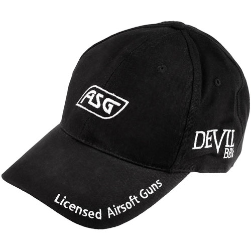 ASG Logo Airsoft Hat (Black)