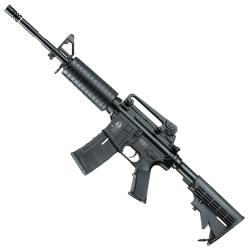 AEG PL CS4A1 Black Airsoft Rifle - 453 FPS