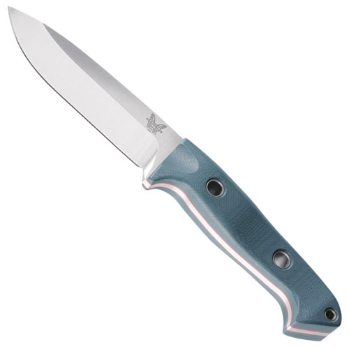 Benchmade Sibert Bushcraft Green G10 Handle Fixed Blade Knife