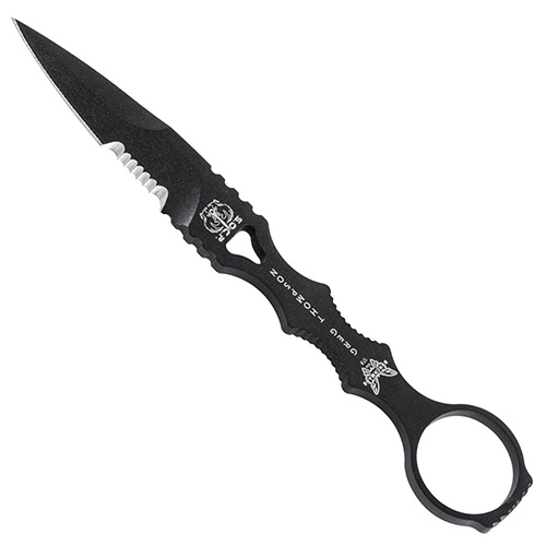 Benchmade SOCP Black Combo Blade Dagger Knife