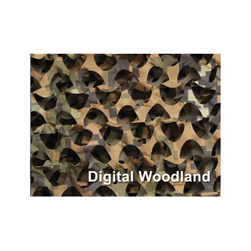 3 D Digital Woodland Ultra-Lite Camouflage Netting