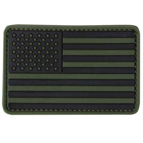 Condor PVC U.S. Flag Patch - Olive Drab