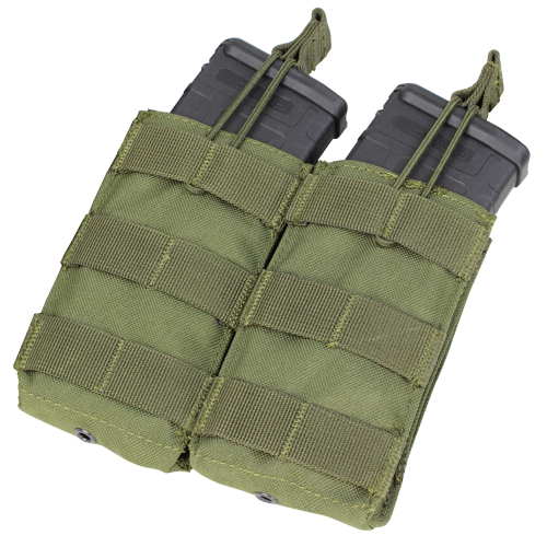 Condor Double M4-M16 Open Top Mag Olive Drab Pouch