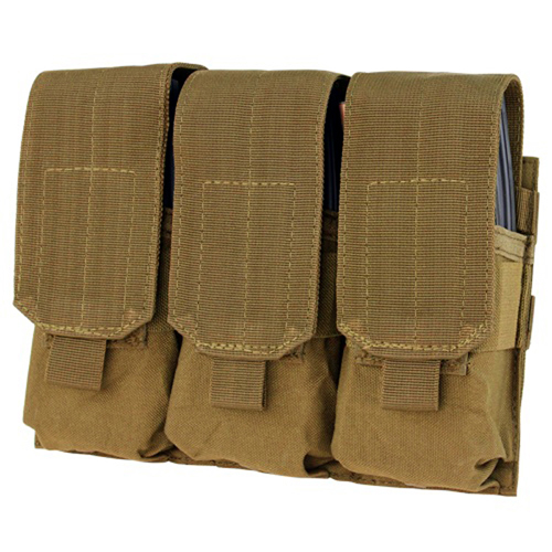 Condor Triple M4 Mag Pouch - Coyote Brown