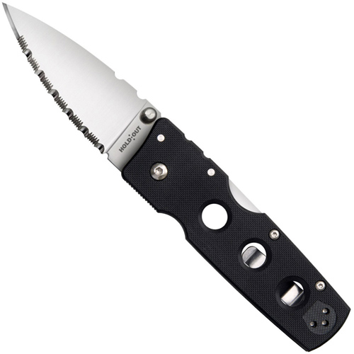 Cold Steel Hold Out III Serrated Edge Folding Knife