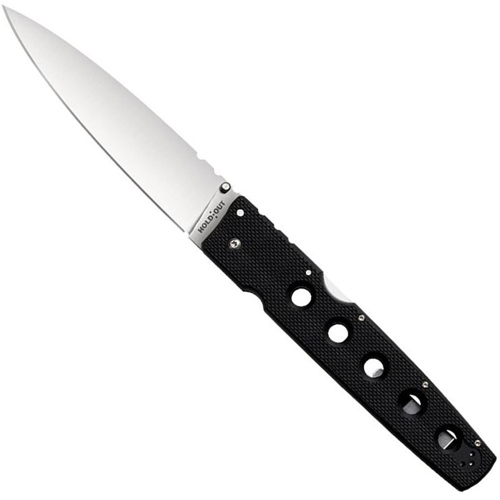 Cold Steel Hold Out 1 Stainless Steel Plain Edge Folding Knife