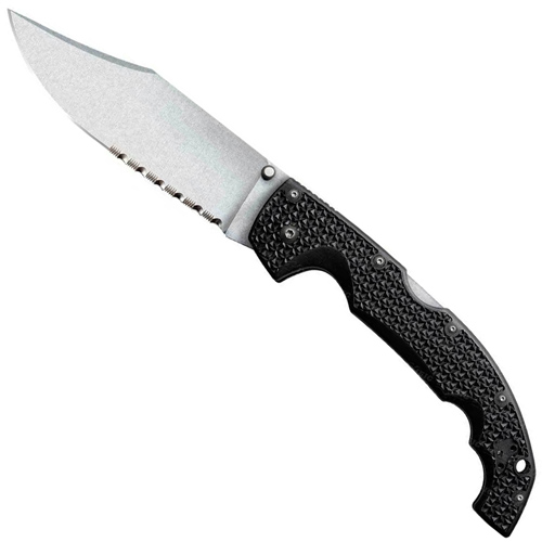 Cold Steel Voyager X-Large Clip Point Combo Edge Folding Knife