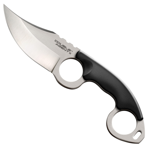 Cold Steel Double Agent II Grivory Grip Fixed Blade Knife
