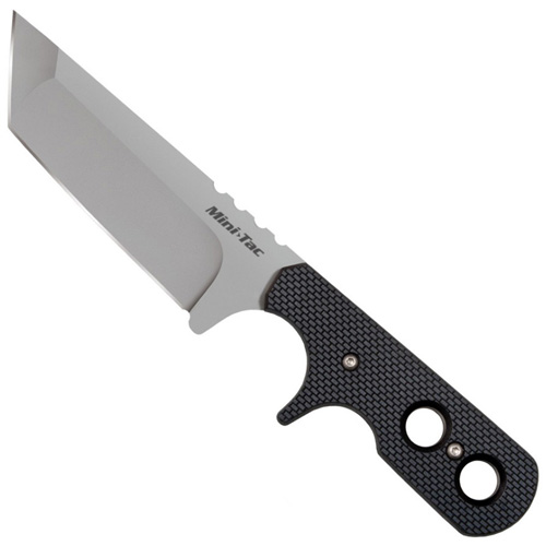 Cold Steel Mini Tac Tanto Faux G-10 Handle Fixed Blade Knife