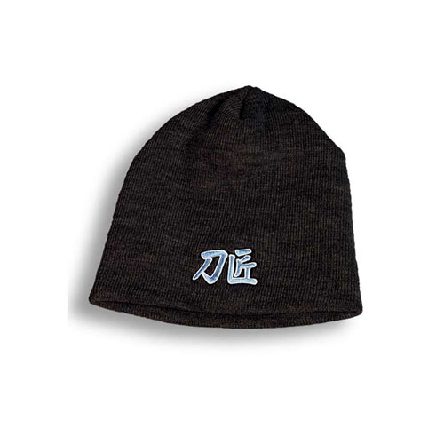 Cold Steel Black Knit Beanie