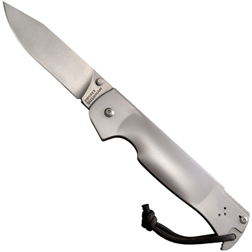 Cold Steel Pocket Bushman Stainless Pocket Clip Folding Knife