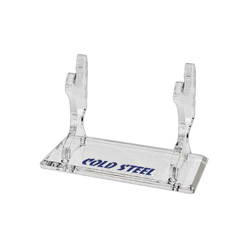 Cold Steel Single Fixed Blade Knife Stand Clear