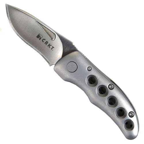 CRKT Stainless Steel Shrimp Pocket Folding Knife