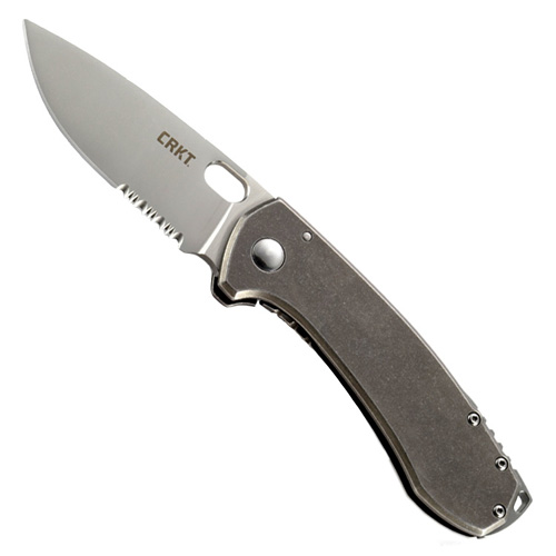 CRKT Outdoor Folding Knife Amicus Serrated