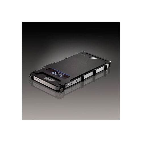 CRKT 180 Lid Matte Black Stainless Steel iPhone 5 iNoxCase