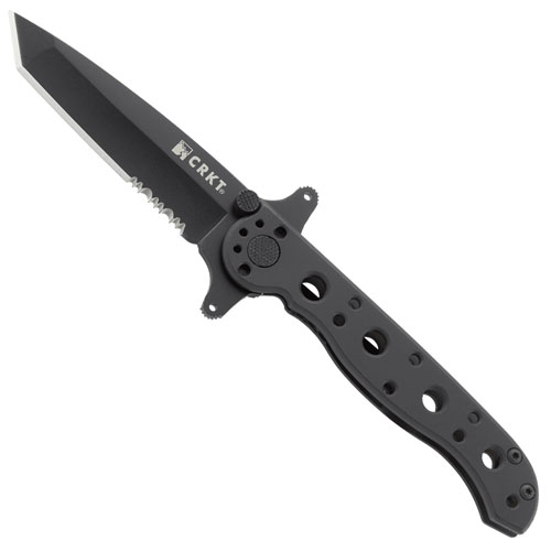CRKT Special Forces Dual Flippers Tanto Combo Edge Folding Knife