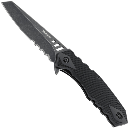 Ruger Follow-Through Tanto Knife - Serrated Edge