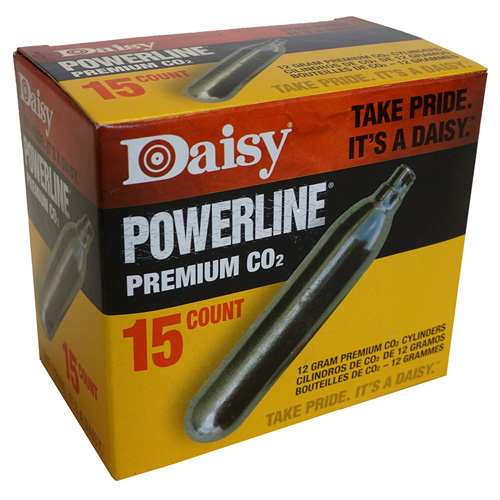Daisy 15pcs PowerLine CO2 Cylinders