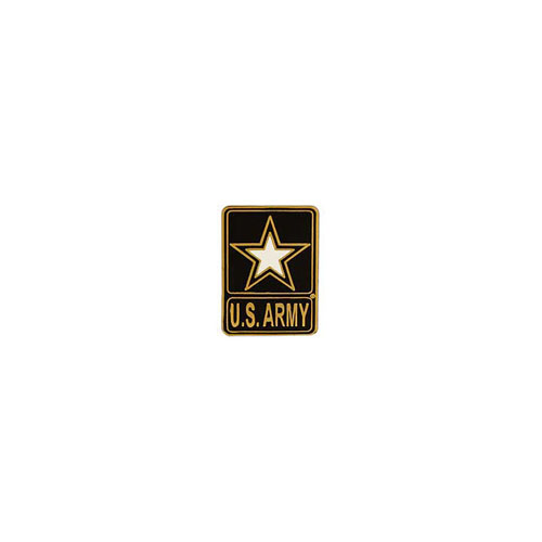 Pin Army Logo U.S. 1 Inch