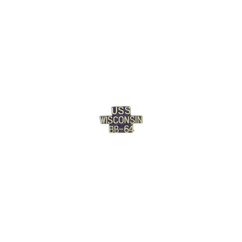 Pin USN SCR USS Wisconsin
