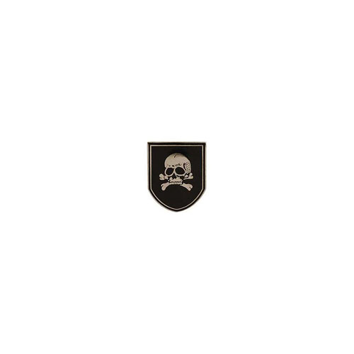 Pin Germ SS Skull And Bones Sheild