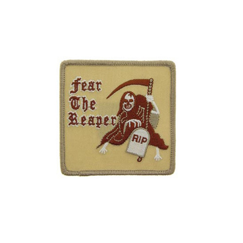 Patch Fear The Reaper Desert 3 Inch