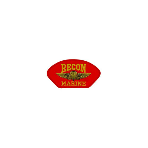 Patch USMC Hat Red Recon