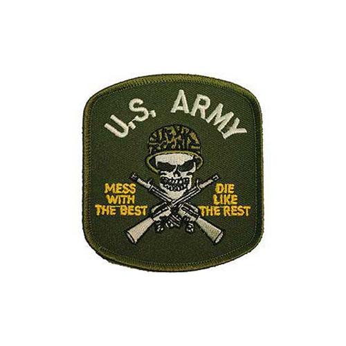 Patch Army Mess With Best Green
