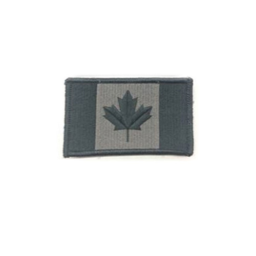 Large Foliage Canada 3 3/8 x 2 Inch Patch Iron On