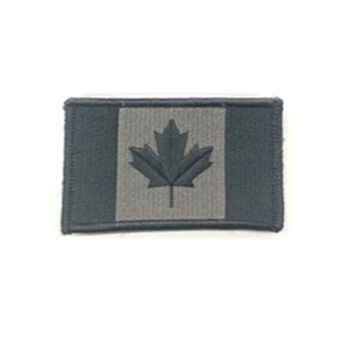 Medium Foliage Canada 3 x 1 3/4 Inch Patch Iron On
