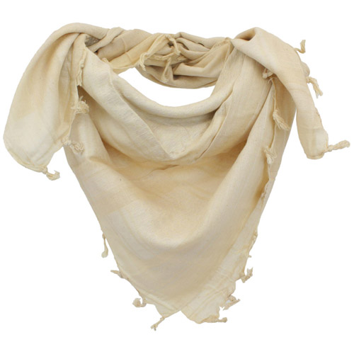 Shemagh Solid Colour Arab Scarf (Tan)