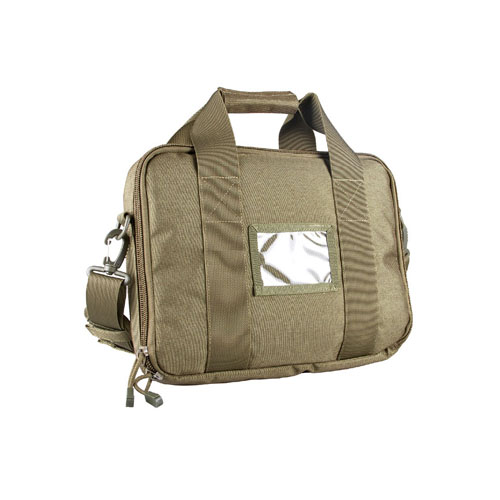 Tactical Olive Drab Shoulder Bag With Front ID Holder