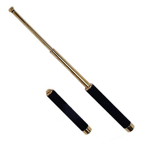 Gold Tactical Expandable Baton 16 inches long