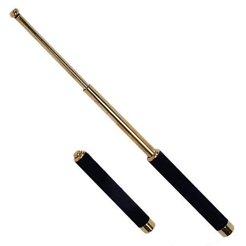 Gold Tactical Expandable Baton 21 Inches Long