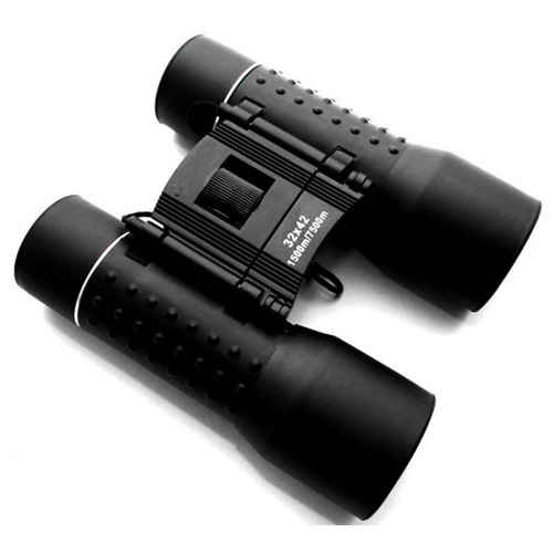 Foldable 32x42 Black Binoculars