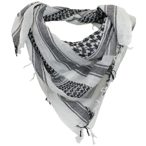 Arab Shemagh Tactical Scarf (White)