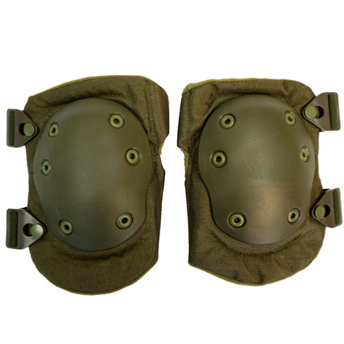 Tactical Hard Knee Pads (Olive Drab)