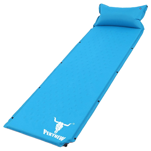 Portable Camping Sleeping Pad (Blue)
