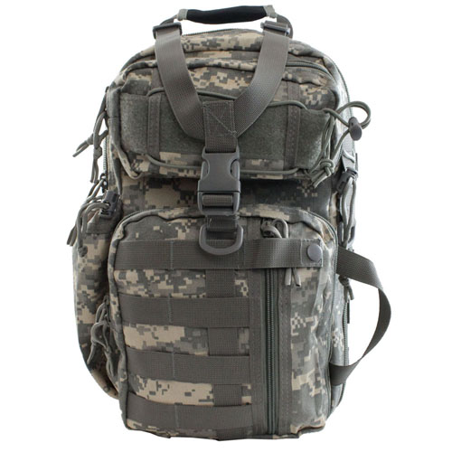 Tactical Crossbody Backpack - ACU Digital Camo