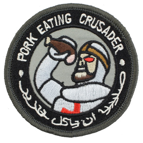 Pork Eating Crusader Tactical Patch