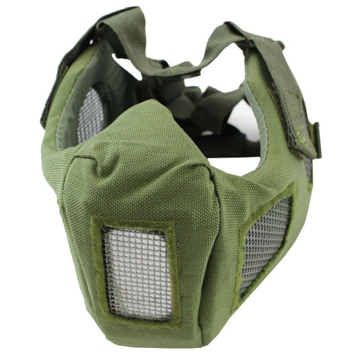 Tactical Half Face Mask Olive Drab | Valley Combat