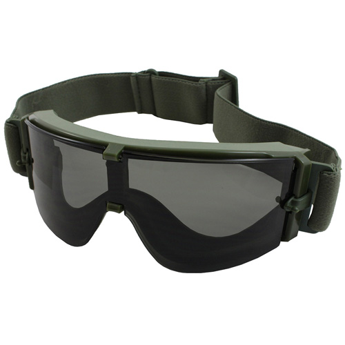 Gear Stock Tactical Safety Goggles Set - Olive