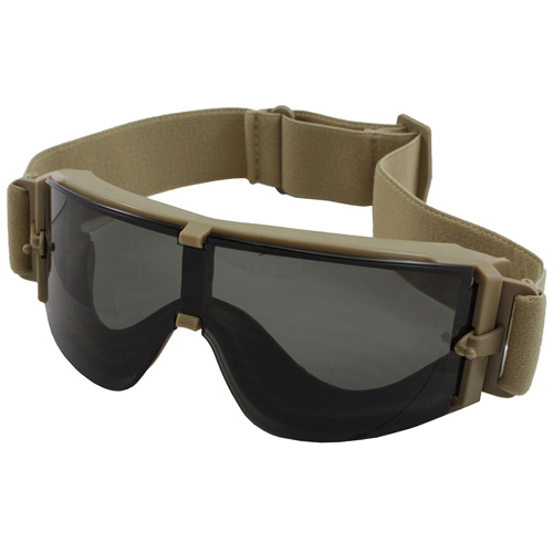 Gear Stock Tactical Safety Goggles Set - Tan
