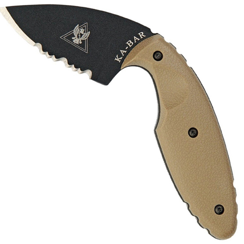 KA-BAR TDI Law Enforcement Fixed Blade Knife - Coyote Brown