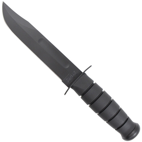 Ka-Bar 2-1213-0 Fighting Utility Black Fixed Blade Knife