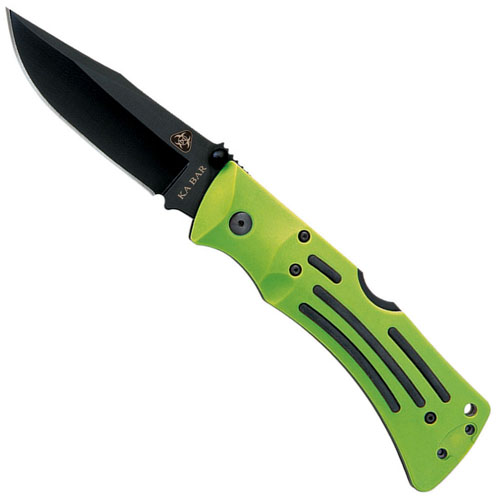 Ka-Bar 2-3058-5 Zombie Mule Straight Edge Folding Knife