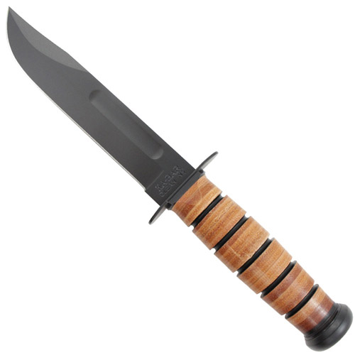 Ka-Bar 2-5017-0 Fighting Utility Full Size USMC Straight Edge Fixed Blade Knife