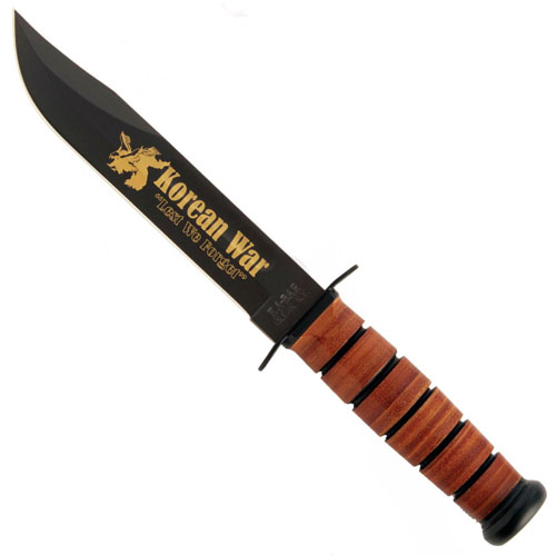Ka-Bar 2-9106-7 USMC Korea 50th Anniversary Fixed Blade Knife