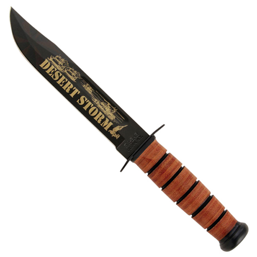 Ka-Bar Desert Storm USMC Fixed Blade Knife